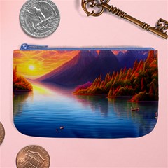 Immaculate Sunset Large Coin Purse by GardenOfOphir