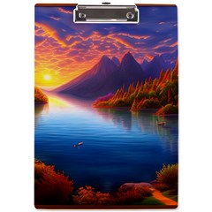 Immaculate Sunset A4 Acrylic Clipboard