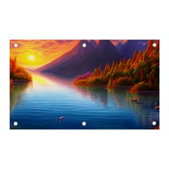 Immaculate Sunset Banner and Sign 5  x 3 