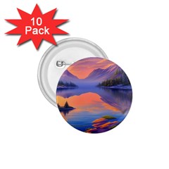 Loveliest Sunset 1 75  Buttons (10 Pack) by GardenOfOphir