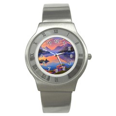 Loveliest Sunset Stainless Steel Watch by GardenOfOphir