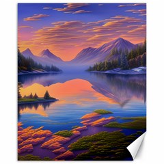 Loveliest Sunset Canvas 16  X 20  by GardenOfOphir