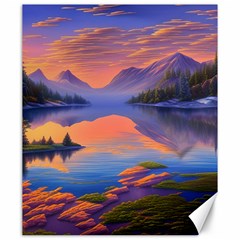 Loveliest Sunset Canvas 20  X 24  by GardenOfOphir