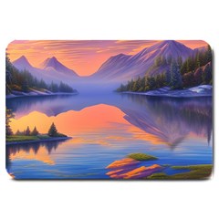 Loveliest Sunset Large Doormat by GardenOfOphir