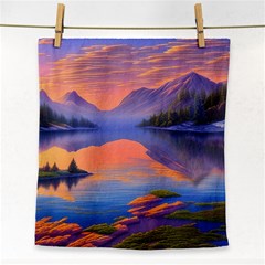 Loveliest Sunset Face Towel by GardenOfOphir