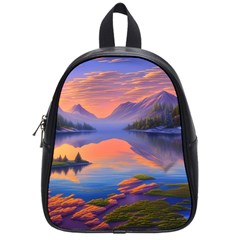 Loveliest Sunset School Bag (small) by GardenOfOphir