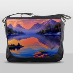 Loveliest Sunset Messenger Bag by GardenOfOphir