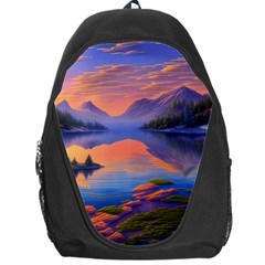 Loveliest Sunset Backpack Bag by GardenOfOphir