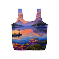 Loveliest Sunset Full Print Recycle Bag (s) by GardenOfOphir