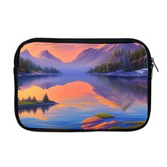 Loveliest Sunset Apple Macbook Pro 17  Zipper Case by GardenOfOphir