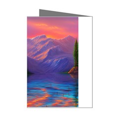 Magnificent Sunset Mini Greeting Cards (pkg Of 8) by GardenOfOphir