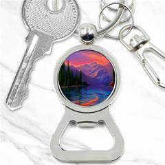 Magnificent Sunset Bottle Opener Key Chain by GardenOfOphir