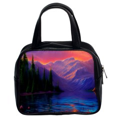 Magnificent Sunset Classic Handbag (two Sides) by GardenOfOphir