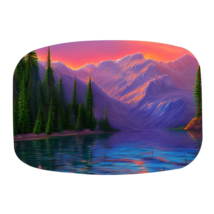 Magnificent Sunset Mini Square Pill Box