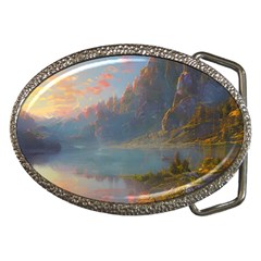 Marvelous Sunset Belt Buckles by GardenOfOphir