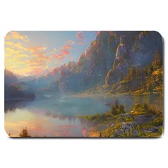 Marvelous Sunset Large Doormat by GardenOfOphir