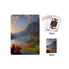 Marvelous Sunset Playing Cards Single Design (mini) by GardenOfOphir