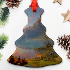 Marvelous Sunset Ornament (christmas Tree)  by GardenOfOphir