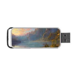 Marvelous Sunset Portable Usb Flash (one Side) by GardenOfOphir