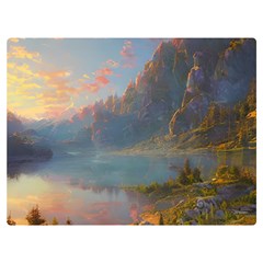 Marvelous Sunset Premium Plush Fleece Blanket (extra Small) by GardenOfOphir