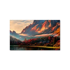 Opulent Sunset Sticker Rectangular (100 Pack) by GardenOfOphir