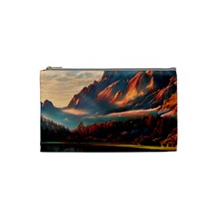 Opulent Sunset Cosmetic Bag (small) by GardenOfOphir