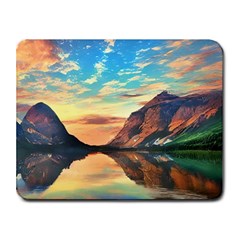 Portentous Sunset Small Mousepad by GardenOfOphir