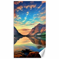 Portentous Sunset Canvas 40  X 72  by GardenOfOphir