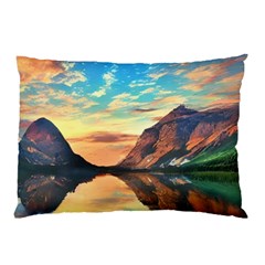 Portentous Sunset Pillow Case by GardenOfOphir