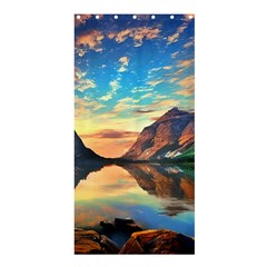 Portentous Sunset Shower Curtain 36  X 72  (stall)  by GardenOfOphir