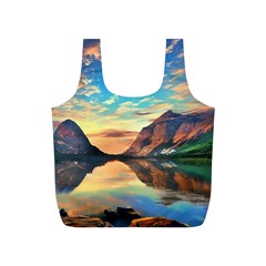 Portentous Sunset Full Print Recycle Bag (s) by GardenOfOphir