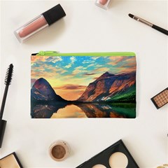 Portentous Sunset Cosmetic Bag (xs) by GardenOfOphir