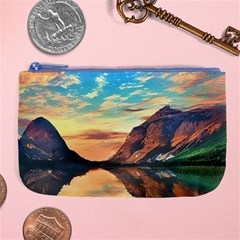 Portentous Sunset Large Coin Purse by GardenOfOphir