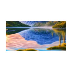 Romantic Lake Sunset Yoga Headband by GardenOfOphir