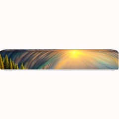 Remarkable Lake Sunset Small Bar Mat by GardenOfOphir