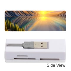 Remarkable Lake Sunset Memory Card Reader (stick) by GardenOfOphir