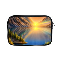 Remarkable Lake Sunset Apple Ipad Mini Zipper Cases by GardenOfOphir