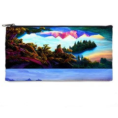 Solemn Soft Pastel Sunset Pencil Case by GardenOfOphir