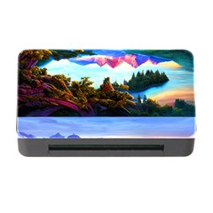 Solemn Soft Pastel Sunset Memory Card Reader With Cf by GardenOfOphir