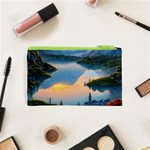 Somber Lake Sunset Cosmetic Bag (XS) Back