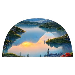 Somber Lake Sunset Anti Scalding Pot Cap by GardenOfOphir