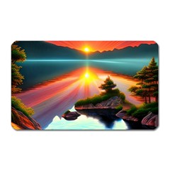 Gorgeous Sunset Magnet (rectangular) by GardenOfOphir