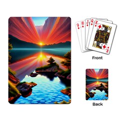 Gorgeous Sunset Playing Cards Single Design (rectangle) by GardenOfOphir