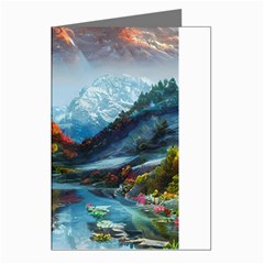 Breathtaking Landscape Scene Greeting Cards (pkg Of 8) by GardenOfOphir