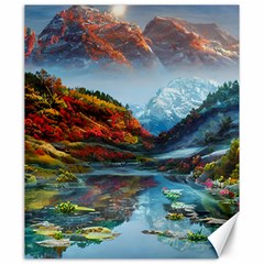 Breathtaking Landscape Scene Canvas 20  X 24  by GardenOfOphir