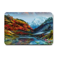 Breathtaking Landscape Scene Small Doormat by GardenOfOphir