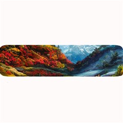 Breathtaking Landscape Scene Large Bar Mat by GardenOfOphir