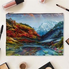 Breathtaking Landscape Scene Cosmetic Bag (xl) by GardenOfOphir