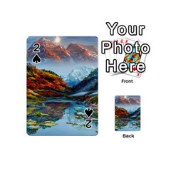 Breathtaking Landscape Scene Playing Cards 54 Designs (mini) by GardenOfOphir