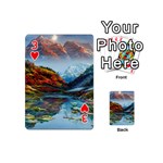 Breathtaking Landscape Scene Playing Cards 54 Designs (Mini) Front - Heart3